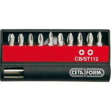 Ceta CB/ST112 Bits Uç Takımı 11 Parça (Yıldız/pozidriv)
