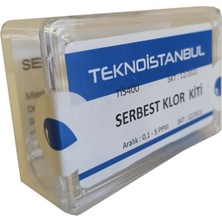 Tekno Istanbul Serbest Klor Test Ölçüm Kiti