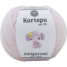 Kartopu Amigurumi Oyuncak Punch Panç Örgü Ipi K699 Toz Pembe