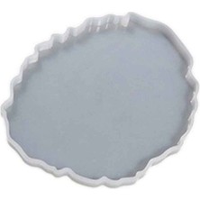 Epoksi Silikon Kalıp Dalgalı Oval Model 11.2X13.5 cm