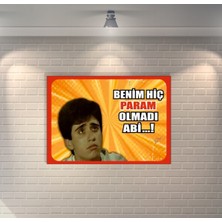 Küçük Emrah Retro Ahşap Poster