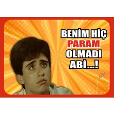 Küçük Emrah Retro Ahşap Poster