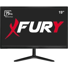 Fury 19" Geniş Ekran 75 Hz 5ms (Vga,hdmı) LED Monitör