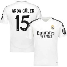 Real Madrid Arda Güler 15 Numara Yeni Sezon  Çocuk Alt Üst Takımı T-Shrt 4 Parça