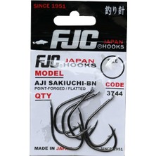 FJC FJC3744 Aji Sakiuchi Black Nickel Tekli Olta Iğnesi