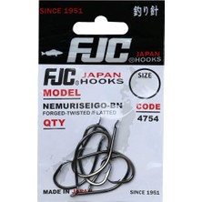 FJC FJC4754 Nemuri Seigo Black Nickel Çengel Olta Iğnesi