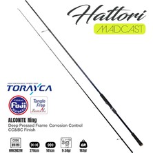 Fujin  Hattori Madcast 270CM 9-34GR Spin Olta Kamışı