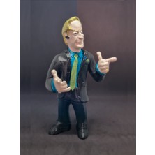Eselya 3D Saul Goodman Figür/ Breaking Bad /better Call Saul / Biblo/ Dekor /FANART