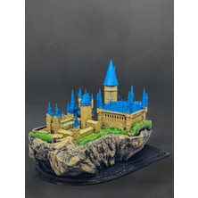 Eselya 3D Harry Potter Hogwarts Şatosu Figür /  Harry Potter Hediye Biblo /büyücülük Okulu /15CM/FANART