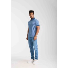 Lacoste  Polo Yaka  Regular Fit  Mavi Çizgili