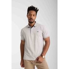 Lacoste  Polo Yaka Bej Regular  Fit