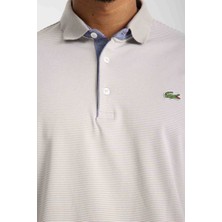 Lacoste  Polo Yaka Bej Regular  Fit