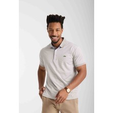 Lacoste  Polo Yaka Bej Regular  Fit