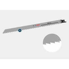 Bosch S1211K 5'li Tilki Kuyruğu Bıçağı (1 Paket Buzdolabı Poşeti Hediye) - Et Kemik Buz Kesimi