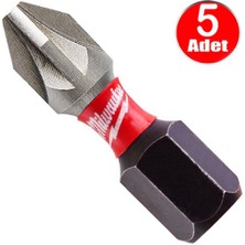 Bits Yıldız Uç Vidalama Matkap Ucu Pz2 x 25MM -5 Adet