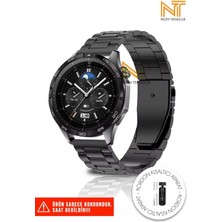 Huawei Watch GT/GT2/GT2E/GT2 Pro/gt3/gt3 Pro/gt 4/watch 3 / 3 Pro Paslanmaz Çelik Metal Kordon 46MM