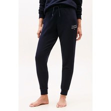 Kadın Th Manşetli Lounge Jogger Eşofman Altı - Lacivert