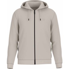 Erkek Aldwin Fermuarlı Sweatshirt - Taş Rengi