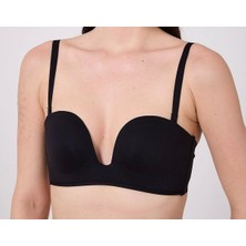 Freshness MSF05 Destekli V Dekolte Lazer Kesim Sütyen