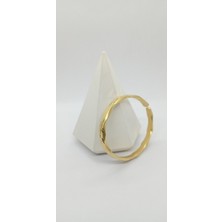 Gold Renk Yaprak Figür Bileklik