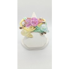 Tavşan Objeli Lastik Toka Seti - 1