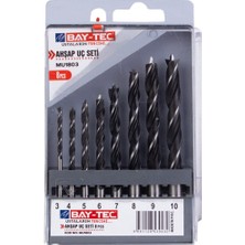 Matkap Uç Seti 8 Parça Ahşap Oyma MU1803 9430