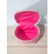 Pembe Organizer - Makyaj Çantası