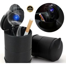 Renault Trafic 2021-2022-2023-2024-2025 Oto Mavi Işıklı Kapaklı Küllük Bardaklık Kumbara