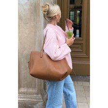 Bisiklet Yaka Oversize Triko Kazak
