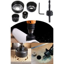 Alçıpan Delme ve Buat Açma Seti Profesyonel ve Hassas Kesim Için 5 Parça