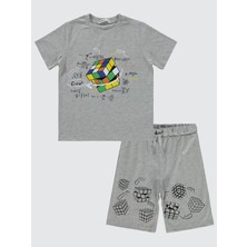 Civil Boys Erkek Çocuk Pijama Takımı 6-9 Yaş Grimelanj