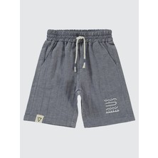 Civil Boys Erkek Çocuk Şort 6-9 Yaş Indigo