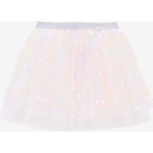 Barbie Yüksek Bel Normal Çok Renkli Pullu Diz Üstü Kız Çocuk Etek BRB5SG-ETK6546