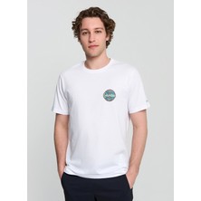 Columbia CSC Button Stamp Scripted Erkek Kısa Kollu T-Shirt