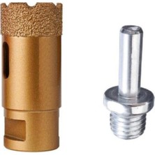 38 Mm. Seramik Mermer Porselen Granit Delme Panç Spiral ve Matkap Uyumlu M14