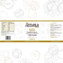 Activella Sütlü Fındık Ezmesi 330gr %50 Fındıklı