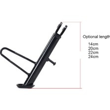 Oddities Motosiklet Braketi Yan Destek Yan Braket Ayarlanabilir Braket Seti Ayak Braketi Kaymaz Tip (24 Cm) (Yurt Dışından)