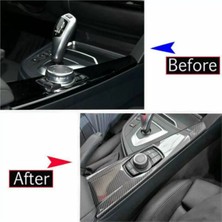 Oddities Bmw 3 Serisi F30 F34 4 Serisi F33 F36 2013-2017 Karbon Fiber Rengi Için Araba Iç Multimedya Paneli Kapağı Döşemesi (Yurt Dışından)