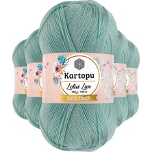 Pratikoba 5 Adet Lotus Lux Bikini Büstiyer Bluz Simli Örgü Ipi K507 Mint