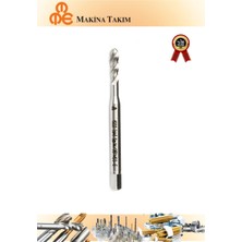 Mte M5X0,8 Normal Vidalı Helis Kanallı Makina Kılavuzu Hss - E Dın 371/C