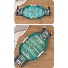 Çocuklar Için Eğitici El Tipi Savaş Makinesi Ebeveyn-Çocuk Iki Kişilik Masa Oyunu Büyük Futbol Sahası Oyuncağı 6 Top ile (Yurt Dışından)