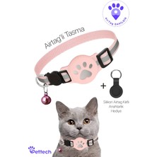 Airtag'li Premium Kedi Tasması