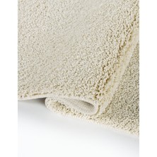 Luna Yarım Ay Kaymaz Taban Yıkanabilir 40X80 cm Tek Parça Banyo / Balkon Paspası