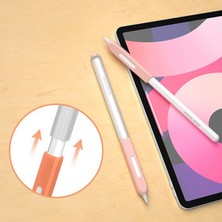 Apple Pencil Pro/pencil (2. Nesil) Stylus Kalem Silikon Kılıf Düşmeye Karşı Koruyucu Kılıf-Pembe (Yurt Dışından)