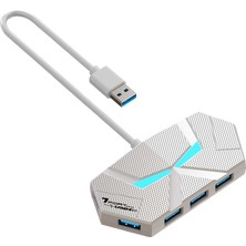 "7 Port USB 3.0 Hub Type C Yerleştirme Istasyonu 5gbps Yüksek Hızlı Iletim Ayırıcı Adaptörü Dizüstü Bilgisayar Sabit Disk Fare Klavye Için " (Yurt Dışından)