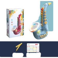Çocukların Erken Eğitim Eğitim Üfleme Simülasyonu Müzik Aleti Saksafon Müzik Oyuncak (Yurt Dışından)