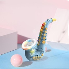 Çocukların Erken Eğitim Eğitim Üfleme Simülasyonu Müzik Aleti Saksafon Müzik Oyuncak (Yurt Dışından)