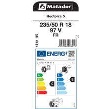 Matador 235/50 R18 97V Fr Hectorra 5 Oto Yaz Lastiği (Üretim Yılı:2023)