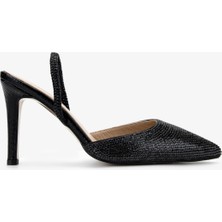 Valmenti Kadın Siyah Topuklu Ayakkabı 1073 1430 Bn Ayk Y25 Sıyah