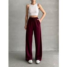 Kadın Geniş Paça Modal Eşofman Altı